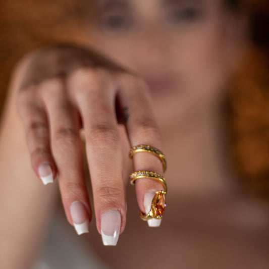 Zelia Fingernail Ring
